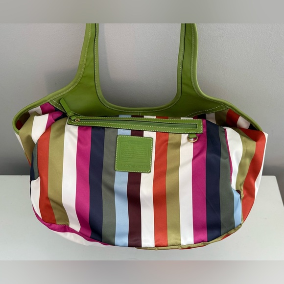 Coach Legacy Limited Edition Eva Ergo XL Tote Faux Snake Y2K with Dust Bag - Picture 3 of 4